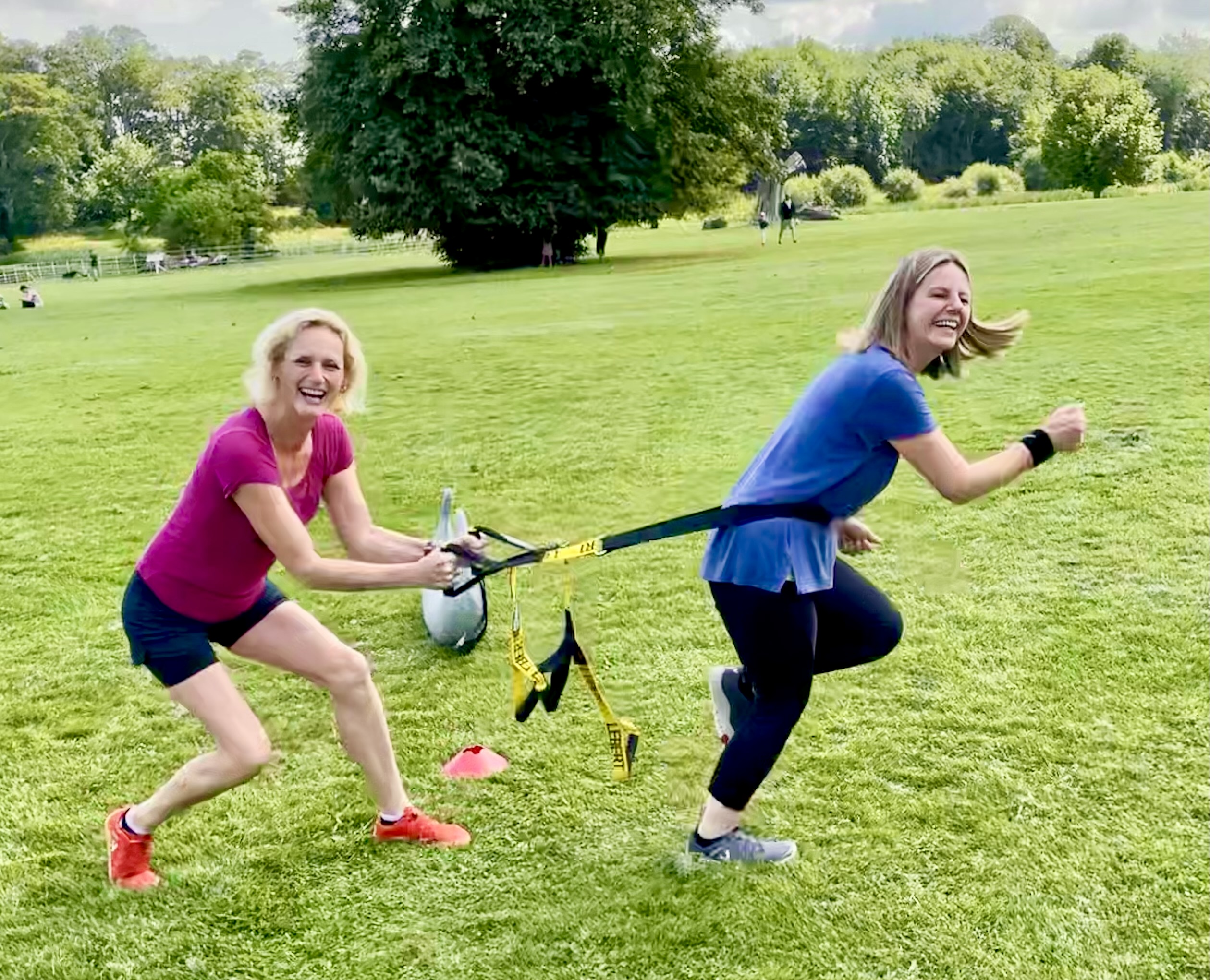 Nicki personal training session Session with Train with Jules personal training in Swindon